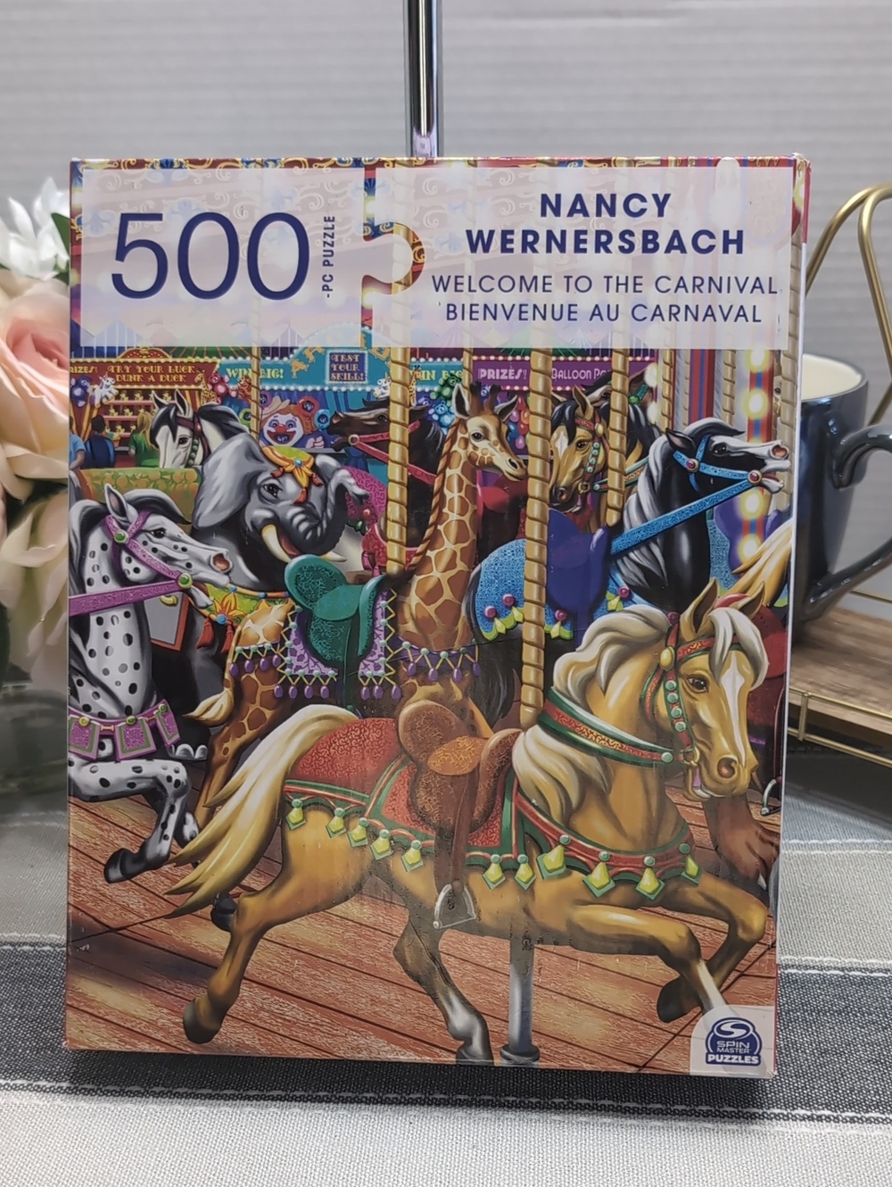 'Welcome to the Carnival' 500-Piece Puzzle - Multicolor